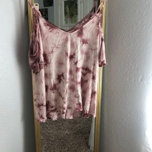 Off the shoulder tank top